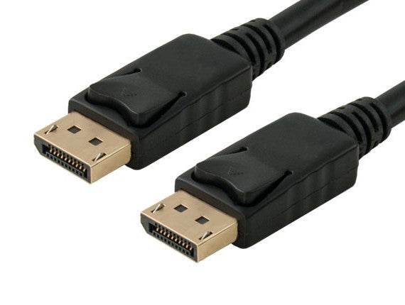 24AWG DisplayPort Male to DisplayPort Male Cable with Latch AllCables4U