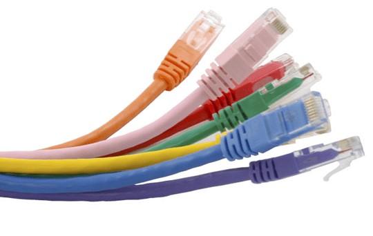 An Ethernet cable is a common type of network cable used with wired networks. Ethernet cables connect devices such as PCs, routers, and switches within a local area network. 