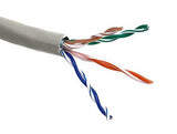 Gray Color Cat5e 350MHZ STP Solid Bulk Ethernet Cable AllCables4U
