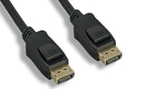 V1.4 DisplayPort Male to DisplayPort Male Cable With Latch AllCables4U