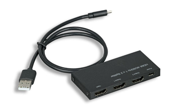 HDMI Female to 2 ╳ HDMI Female 4K@60Hz Splitter AllCables4U