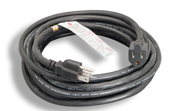 12AWG NEMA 5-15P to NEMA 5-15R Extension Power Cord AllCables4U