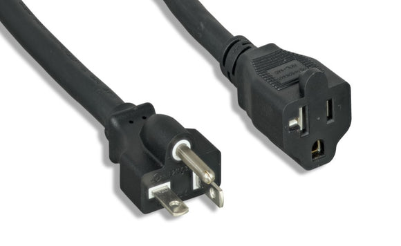 12AWG NEMA 5-20P to NEMA 5-20R Extension Power Cord AllCables4U