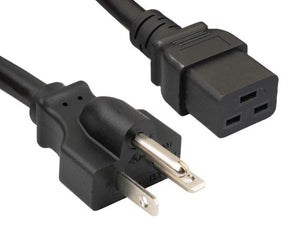 12AWG NEMA 6-20P to IEC-60320-C19 Universal Jumper Power Cord AllCables4U