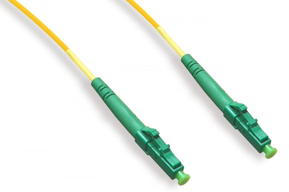 Simplex Single-Mode LC/APC To LC/APC 9 /125 Fiber Optic Cable AllCables4U