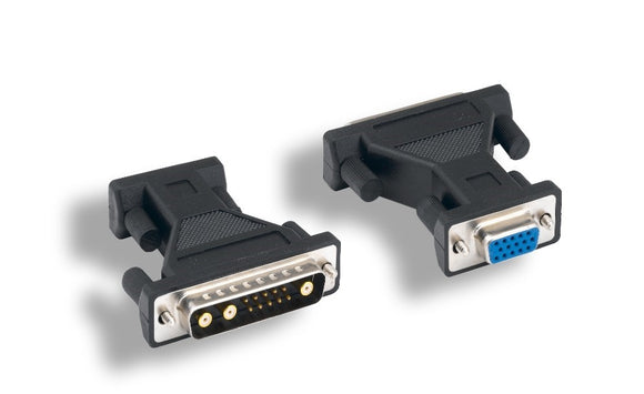 13W3 Male to HD15 Female VGA Adapter AllCables4U
