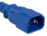 Blue Color 14AWG IEC-60320-C14 to IEC-60320-C19 Universal Jumper Power Cord AllCables4U