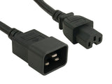 14AWG IEC-60320-C15 to IEC-60320-C20 Universal Jumper Power Cord AllCables4U