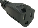 14AWG NEMA 5-15P to NEMA 5-15R Extension Power Cord AllCables4U