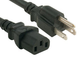16AWG NEMA 5-15P to IEC-60320-C13 Universal Jumper Power Cord AllCables4U