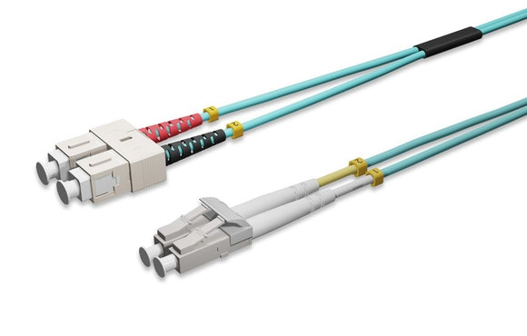 OM4 Standard LC/SC 10G Duplex Multi-Mode Fiber Cable AllCables4U
