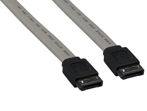 7-Pin 180º External Serial ATA Device Cable AllCables4U