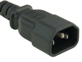 18AWG IEC-60320-C14 to NEMA 5-15R Universal Jumper Power Cord AllCables4U