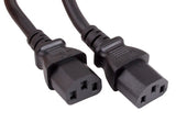18AWG NEMA 5-15P to IEC-60320-C13 ╳ 2 Splitter Power Cord AllCables4U