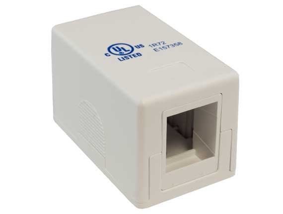 1-Port RJ-45 Surface Mount Box AllCables4U