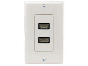 2-Port HDMI Wall Plate AllCables4U
