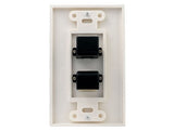 2-Port HDMI Wall Plate AllCables4U