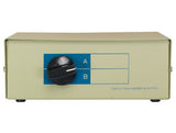 2-WAY RJ11 Female Manual Data Switch box AllCables4U