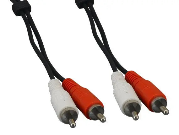 2 ╳ RCA Male to 2 ╳ RCA Male Audio Cable AllCables4U