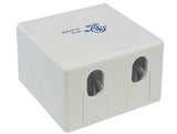 2-Port RJ45 Surface Mount Box AllCables4U