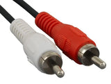3.5mm Stereo Male to 2 x RCA Male Audio Cable AllCables4U