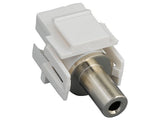 3.5mm Stereo Female to Female Recessed Keystone Jack AllCables4U