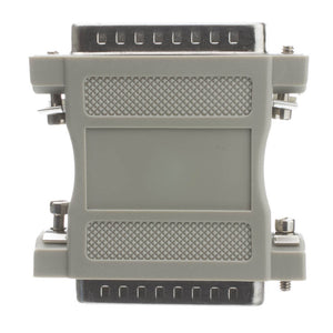 DB25 Male to DB25 Male Molded Gender Changer AllCables4U