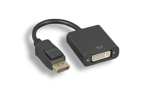 DisplayPort to DVI Adapter With Latch AllCables4U