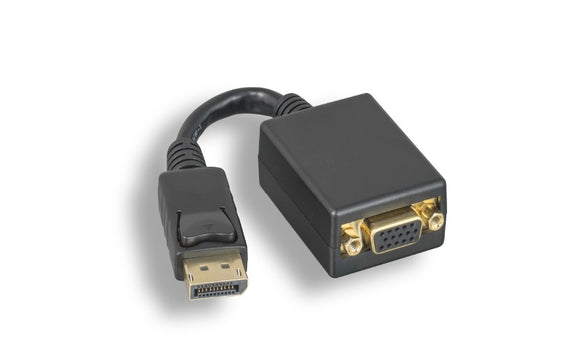 DisplayPort To VGA Adapter With Latch AllCables4U