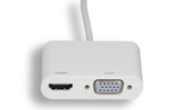 USB 3.1 Type C Male to HDMI/VGA Adapter AllCables4U