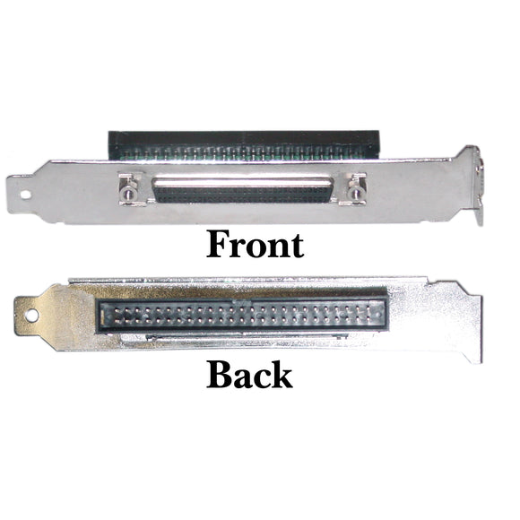 Internal IDC 50 Male to External HPDB68 (Half Pitch DB68) Female Adapter AllCables4U