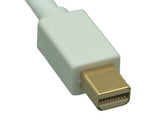 Mini DisplayPort Male to DisplayPort Male Cable With Latch AllCables4U