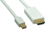 Mini DisplayPort Male to HDMI Male Cable AllCables4U