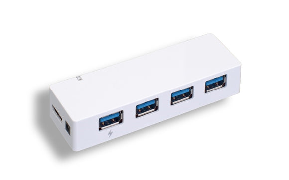 4-Port USB 3.0 Hub with Power AllCables4U