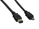 6-Pin to 4-Pin IEEE1394a FireWire Cable AllCables4U