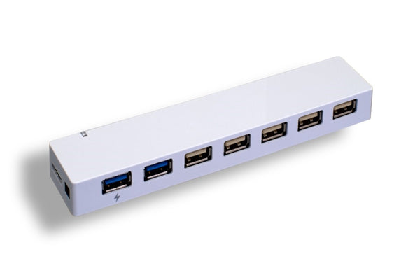 7-Port USB 3.0 Hub with Power AllCables4U