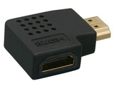90° Vertical Flat HDMI Male to HDMI Female Port Saver AllCables4U