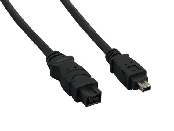 9-Pin to 4-Pin IEEE1394b FireWire Cable AllCables4U