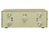 4-Way BNC Female Manual Data Switch Box AllCables4U