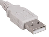 Beige Color USB 2.0 A Male to A Female Extension Cable AllCables4U