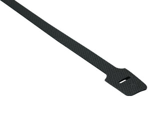 13 Inch Black Color Velcro® Reusable Tie AllCables4U