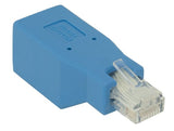 Cat5/Cat6 RJ45 Male to Female Cisco Console Rollover Adapter AllCables4U