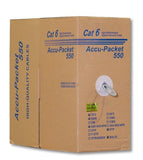 Gray Color Cat6 550MHZ STP Solid Bulk Ethernet Cable AllCables4U