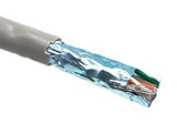 Gray Color Cat6 550MHZ STP Solid Bulk Ethernet Cable AllCables4U