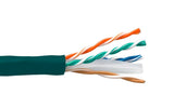 Green Color Cat6 550MHZ UTP Stranded Bulk Ethernet Cable AllCables4U