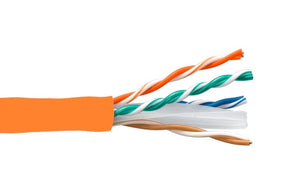 Orange Color Cat6 550MHZ UTP Stranded Bulk Ethernet Cable AllCables4U
