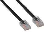 Black Color Cat5e UTP Assembled Network Patch Cables AllCables4U