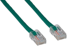 Green Color Cat5e UTP Assembled Network Patch Cables AllCables4U