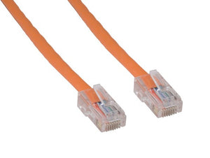 Orange Color Cat5e UTP Assembled Network Patch Cables AllCables4U