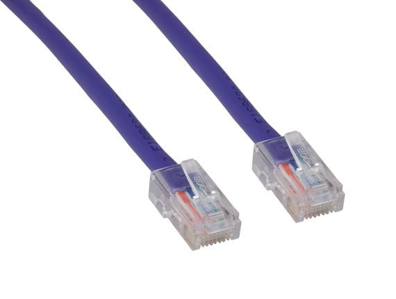 Purple Color Cat5e UTP Assembled Network Patch Cables AllCables4U